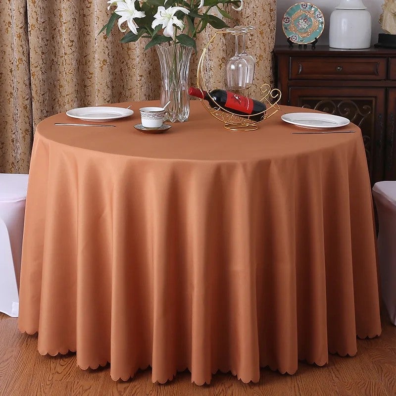Bluejw Wedding Tablecloth Hotel Banquet Square Modern Printed Waterproof Polyester Nonwoven ized Color & Size - Image 1